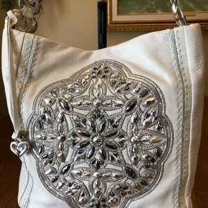 Brighton Anju White Purse